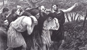 Parable of the Wedding Feast by Eugene Burnand