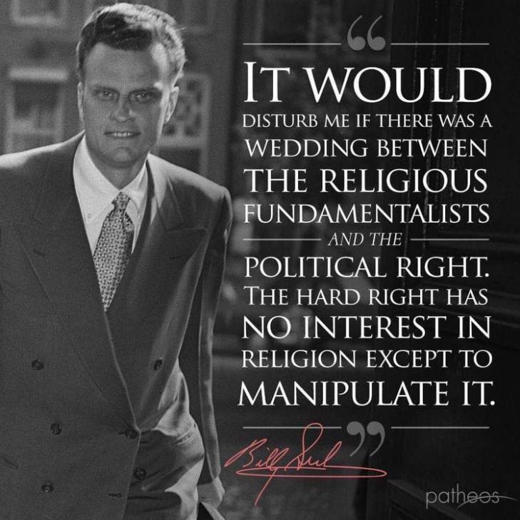 Billy on the political right